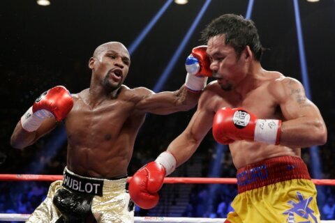 Floyd Mayweather and Manny Pacquiao agree to a rematch in September at The Sphere in Las Vegas