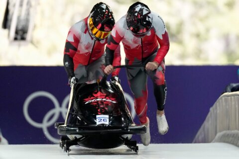 The Shaq of the bobsled track makes his Olympic debut for Canada