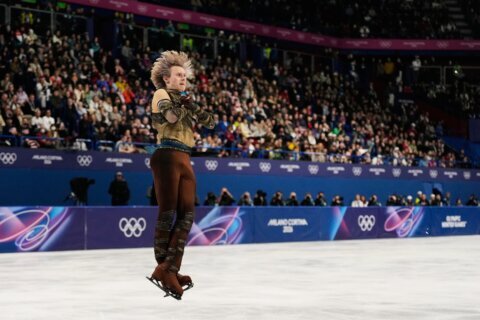 US skating star Ilia Malinin leads after near-perfect short program at the Milan Cortina Olympics