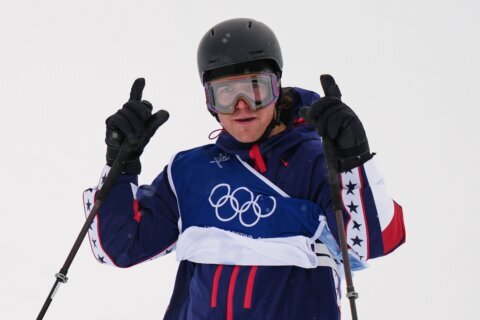 Olympic freeskier Hunter Hess flashes an ‘L’ sign, says he stands by his statement and loves the USA