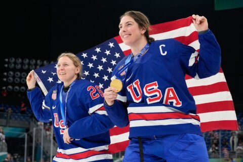 Hilary Knight wants focus on the US women’s Olympic success, not Trump’s ‘distasteful joke’