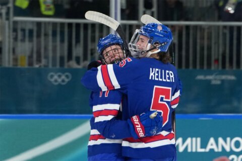 Coyne Schofield scores 2 goals as US routs Italy 6-0 to advance to Olympic women’s hockey semifinals