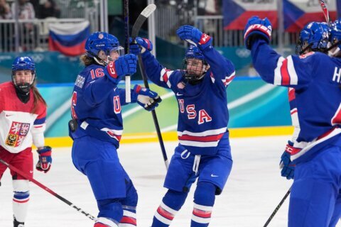 Scamurra scores 2, and U.S. opens women’s Olympic hockey tournament with 5-1 win over Czechia