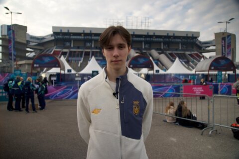 Ukraine’s only figure skater channels his family’s journey through war into his Olympic program