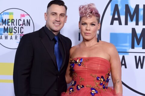 Pink denies reports that she is separated from husband Carey Hart: ‘Not true’