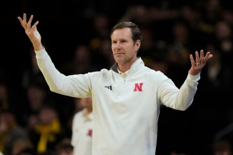 Nebraska coach Hoiberg says part of the reason he swiped at fan’s phone is because of his pacemaker