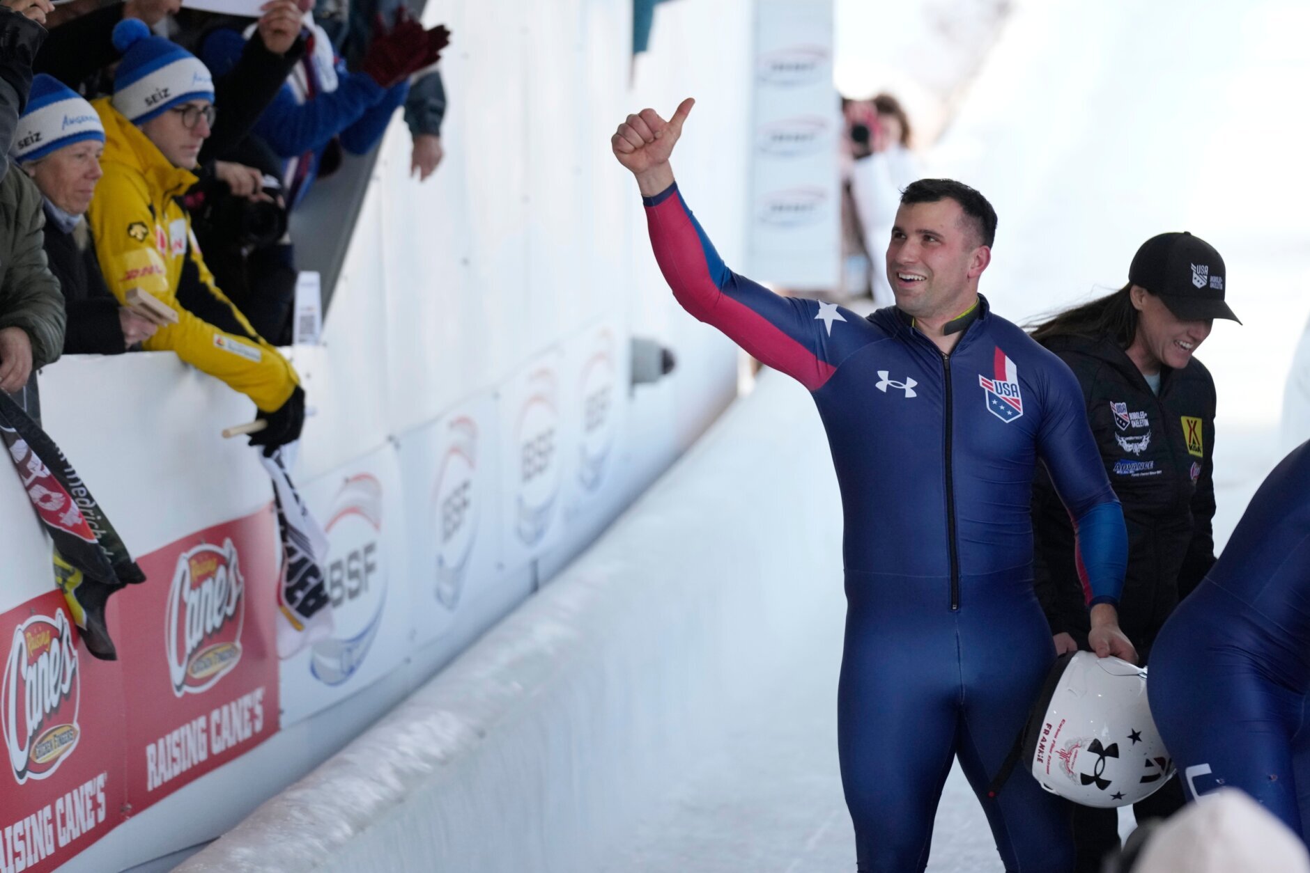 Olympics Bobsledding US Del Duca