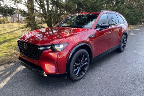 Finished in Soul Red Crystal Metallic with a black leather interior, this one looks every bit as upscale as Mazda intends.