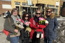 people seeing the monks