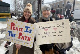 people seeing the monks
