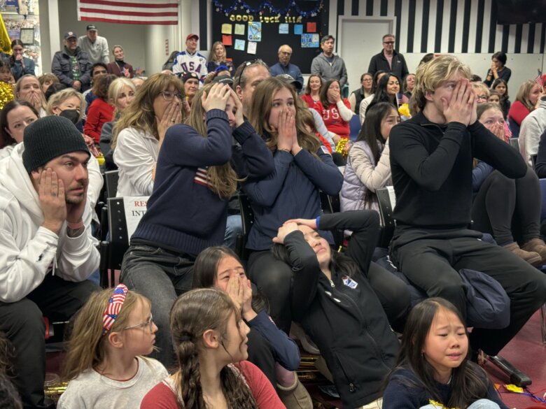 Horrible, just horrible': Reaction from watch party at Ilia Malinin's home  rink in Reston - WTOP News