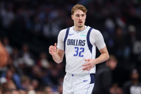 Mavericks rookie Cooper Flagg sidelined by left midfoot sprain, out for NBA’s Rising Stars