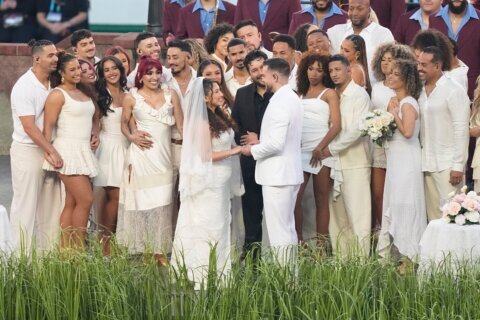 Yes, there was a real wedding during Bad Bunny’s Super Bowl halftime show