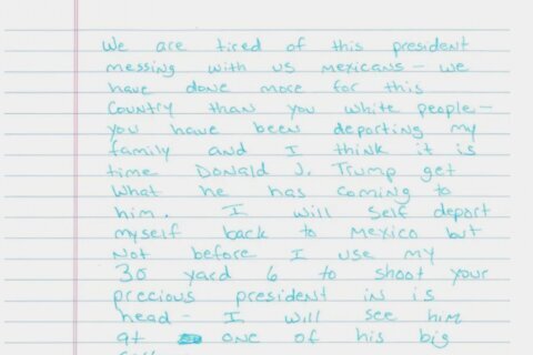 Wisconsin man gets 16½ years in prison for forging threats against Trump in a deportation scheme