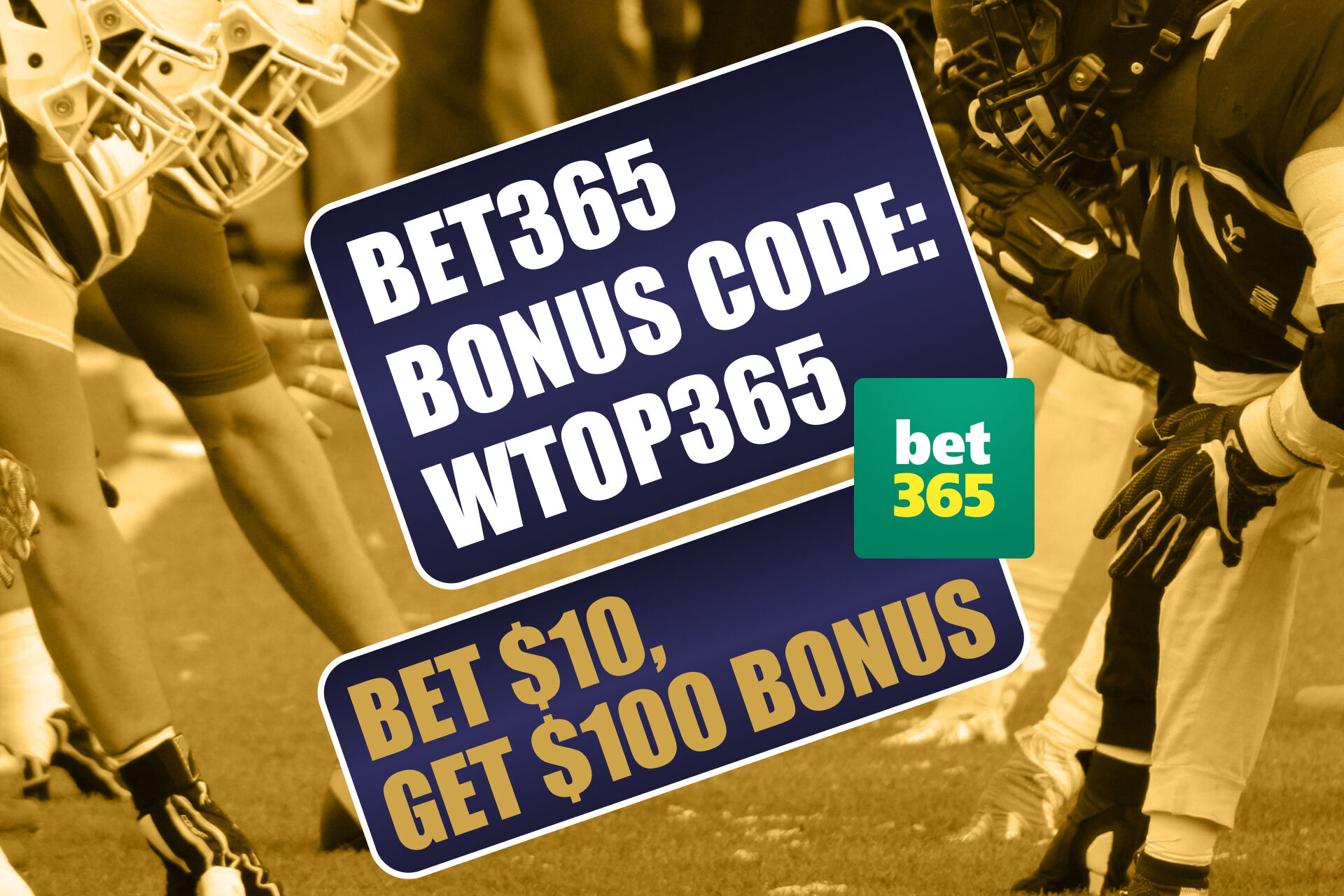 Bet365 Bonus Code WTOP365: Get $100 Bonus for Any Super Bowl LX Bet