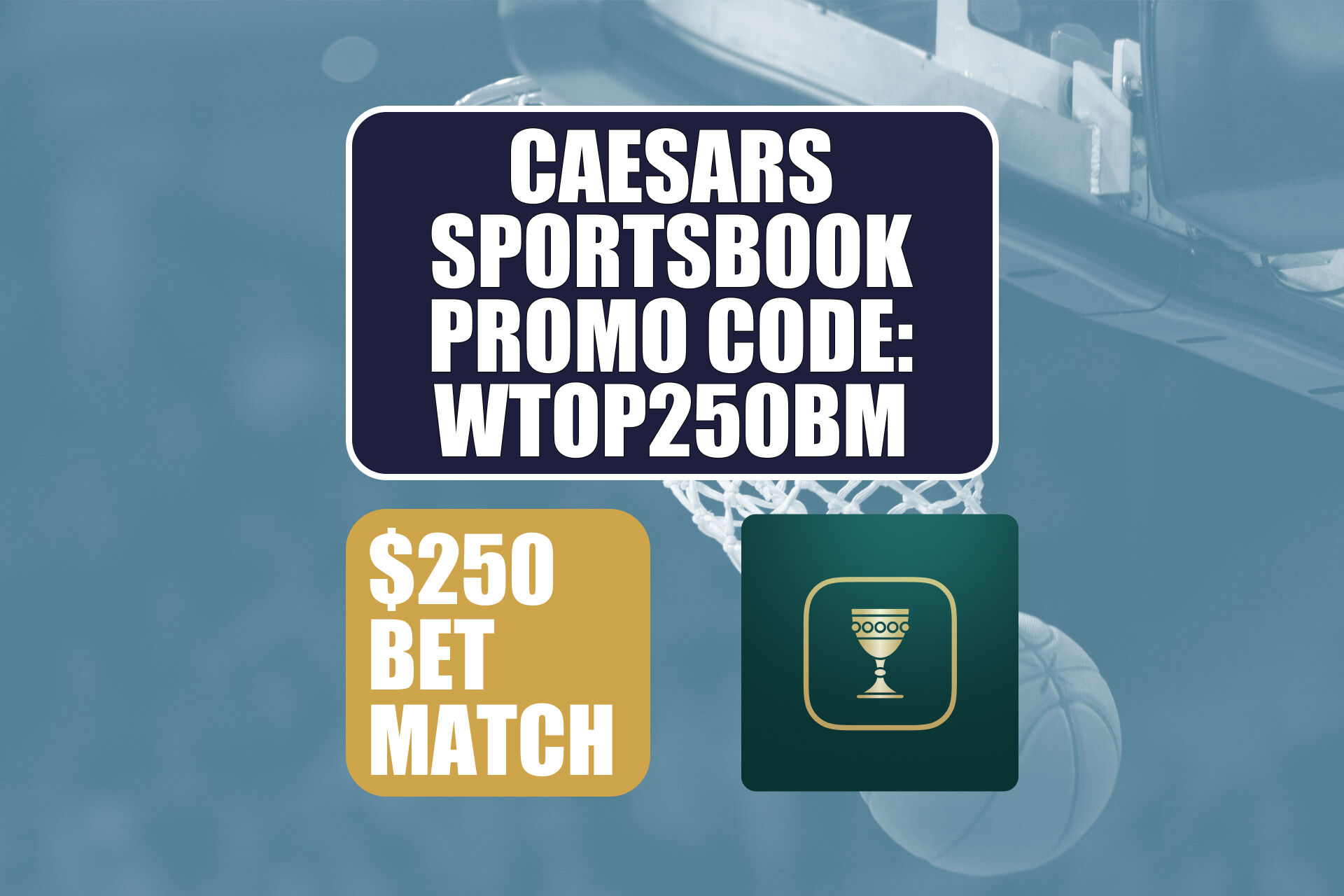 Caesars Sportsbook Promo Code WTOP250BM: Get $250 Bonus for BYU-Arizona, CBB Games