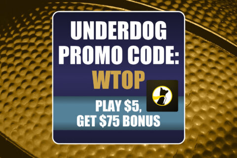 Underdog Promo Code WTOP: Get $75 Bonus for NBA, CBB Entries This Weekend