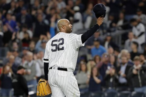 New York Yankees to retire CC Sabathia’s No. 52 on Sept. 26