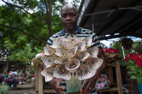 In Zimbabwe, cash bouquets and scrap metal gifts rival flowers as coveted Valentine’s tokens of love