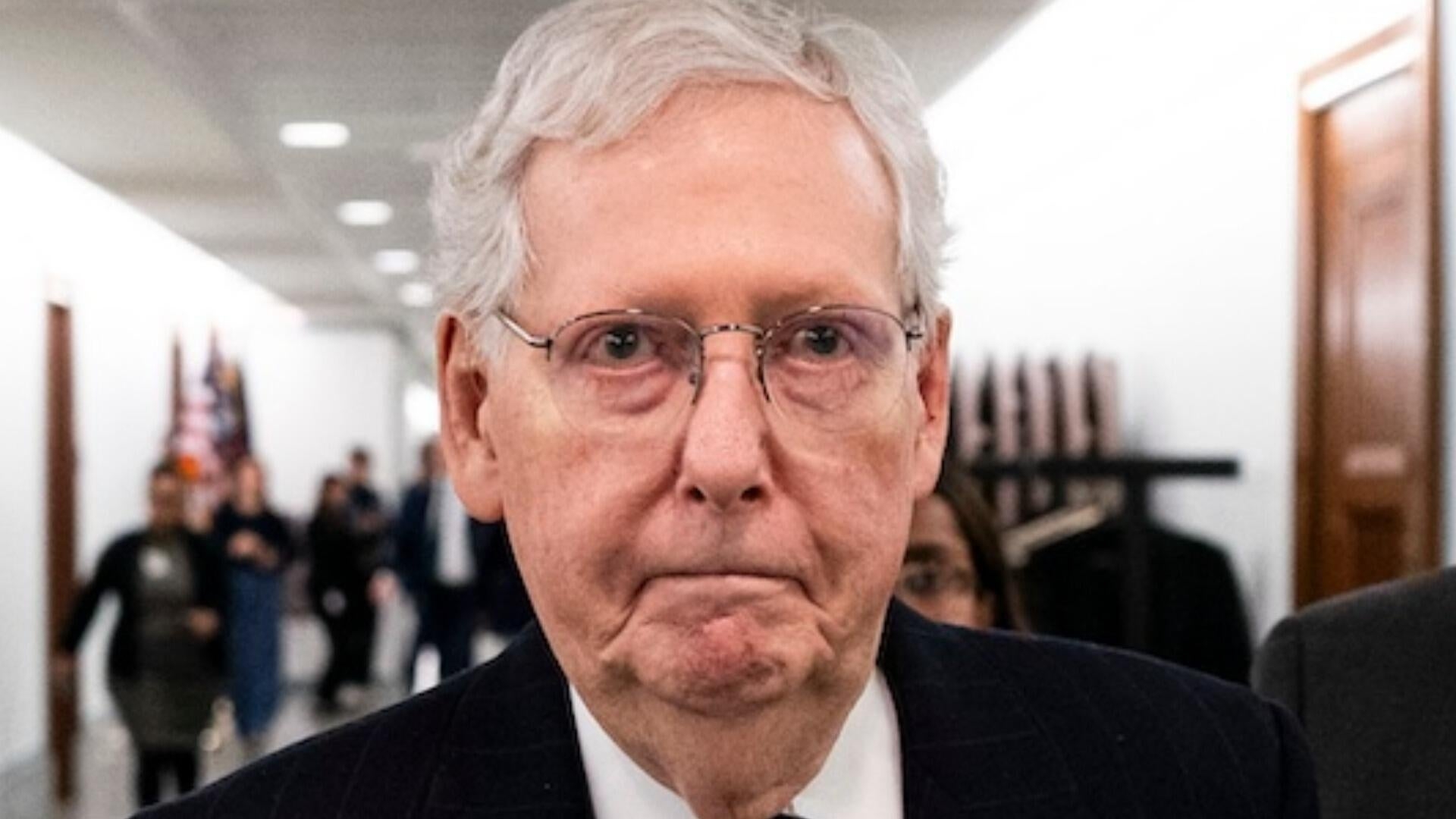 Sen. Mitch McConnell hospitalized with ‘flu-like symptoms’