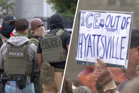 Grupos de Hyattsville protestan contra presuntos planes de instalar centro de ICE