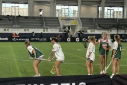 Members of the California Palms prepare for the the Lexus Championship Series.