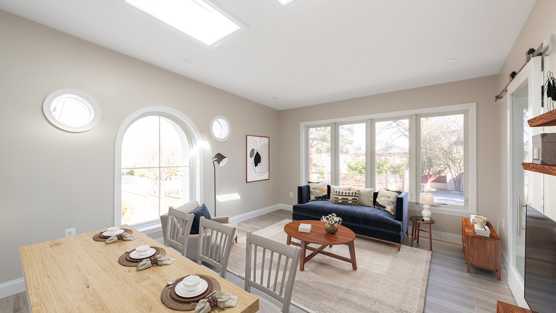View of a tiny home in D.C.