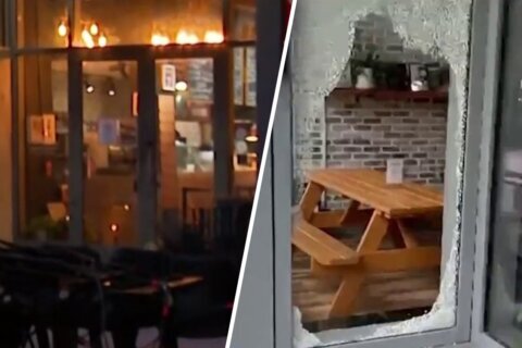 Vandalizan y roban negocio salvadoreño ‘en dos minutos’ en Washington DC