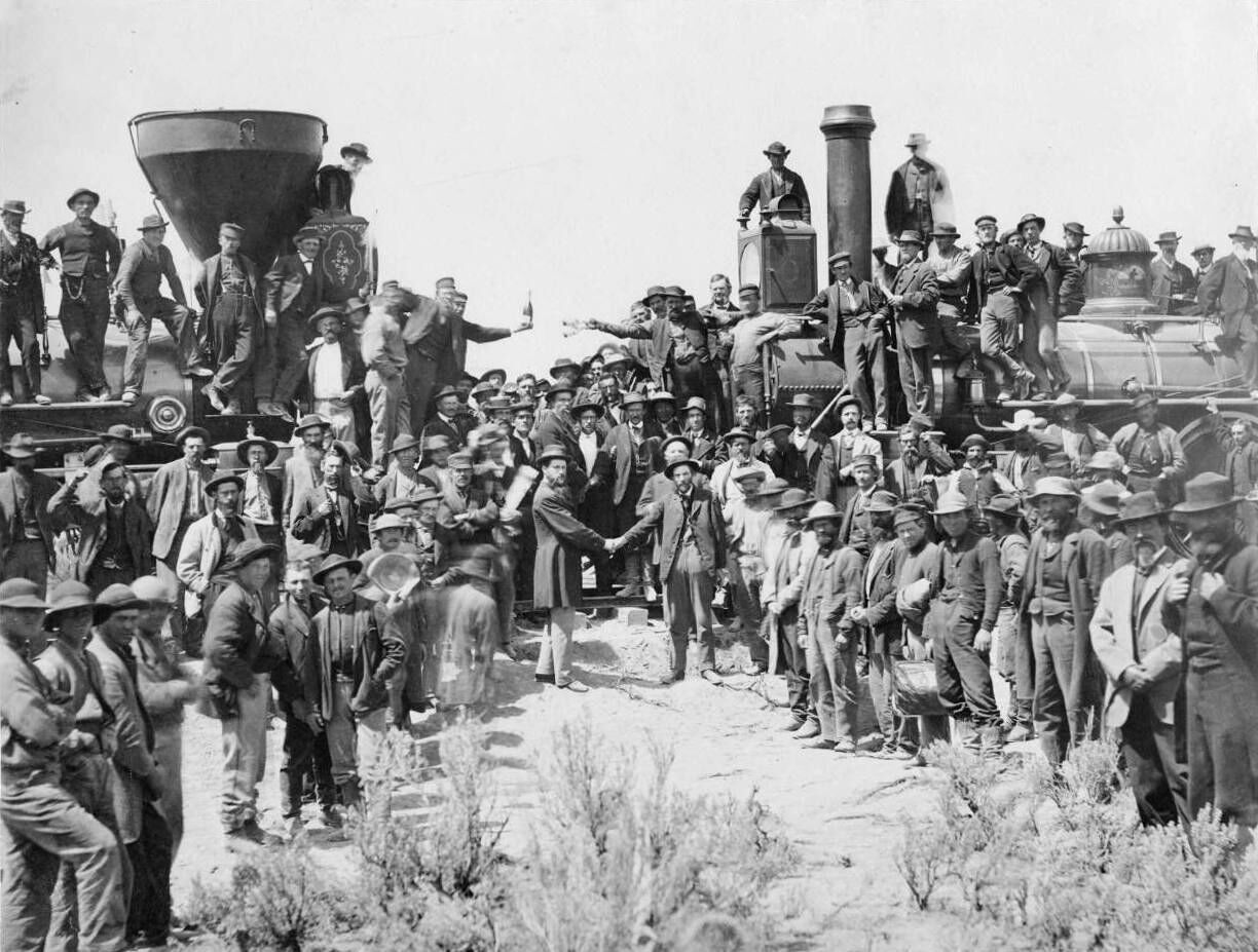 America 250: Iconic 1869 photo marks moment U.S. railroads linked east and west