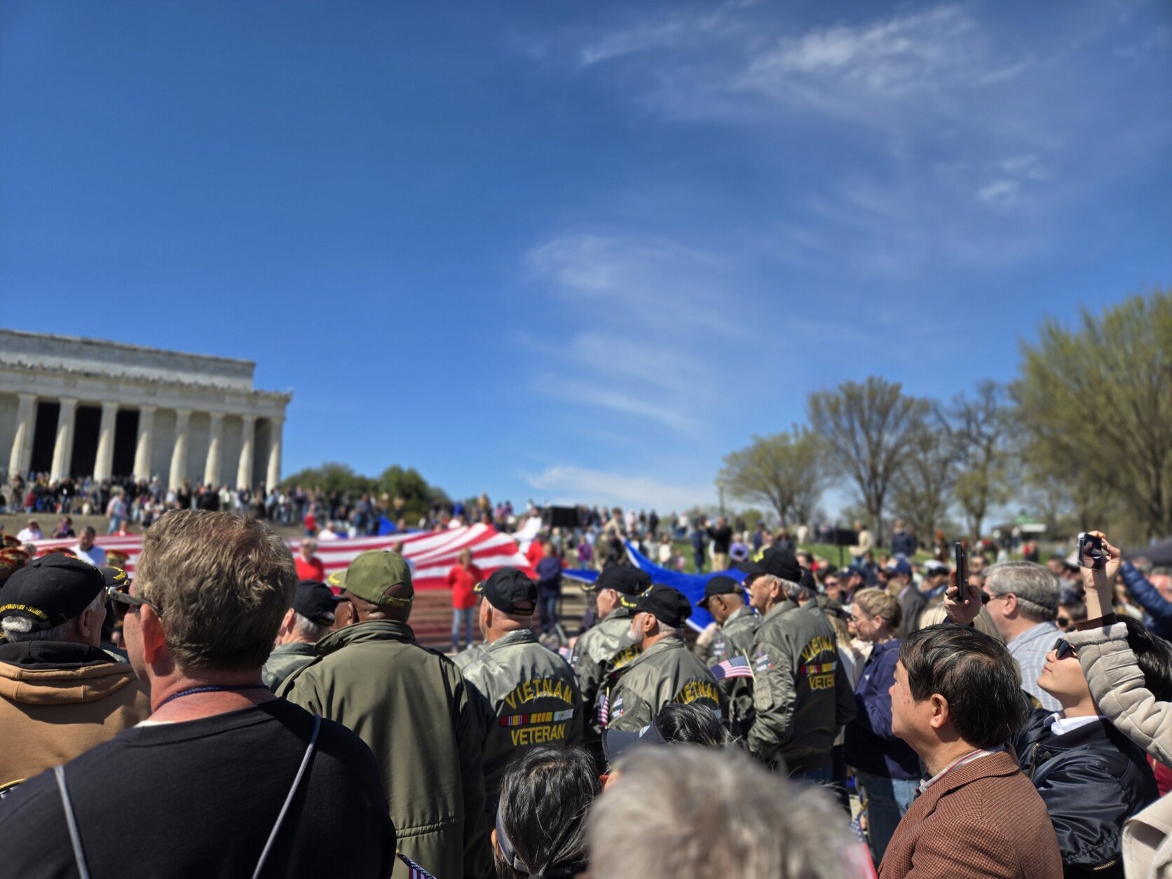 Vietnam War veterans celebration