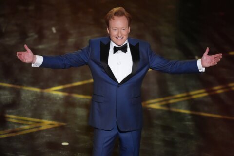 Conan O’Brien plays Aunt Gladys and takes opening shots at AI and Chalamet to open 2026 Oscars