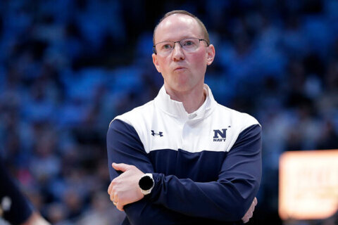 Gladden hits winner, scores 26 as Boston University stuns Navy 73-72 in Patriot League semifinal