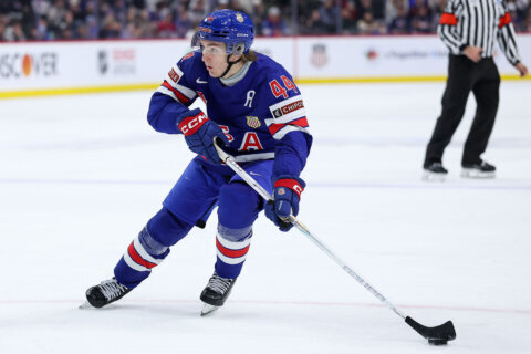 Capitals sign 19-year-old Boston University defenseman Cole Hutson to a 3-year contract