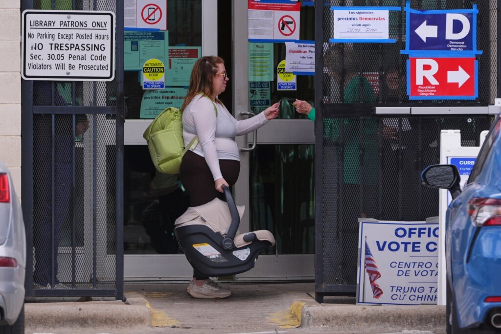 Change in primary voting rules leads to confusion in 2 Texas counties as voters are turned away