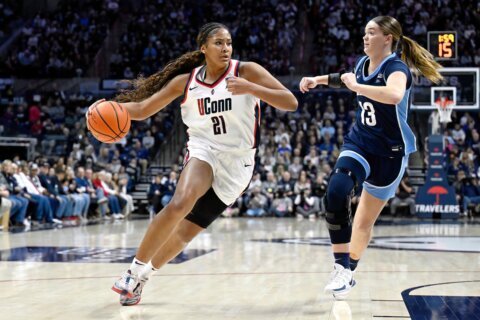 UConn teammates Sarah Strong and Azzi Fudd headline AP All-America first team