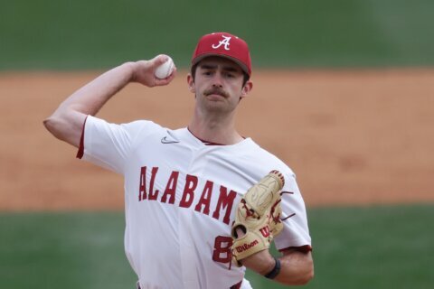 Alabama’s Tyler Fay pitches no-hitter against Florida for Tide’s first in a complete game since 1942