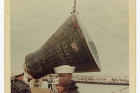 Newly discovered photos show astronaut Neil Armstrong after the Gemini 8 emergency
