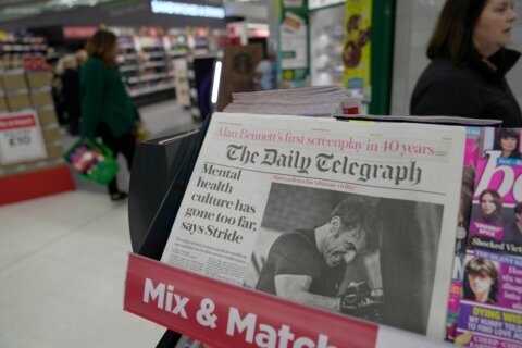 German media group Axel Springer will buy the publisher of UK’s Daily Telegraph for $766 million
