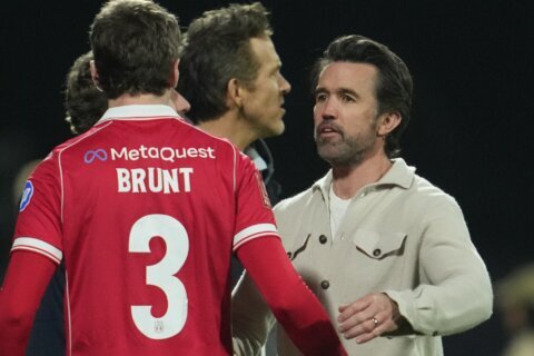 Wrexham celebrity owners on commentary duty to mark five years since takeover