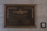 Jan. 6 plaque honoring police officers is now displayed at the Capitol after a 3-year delay