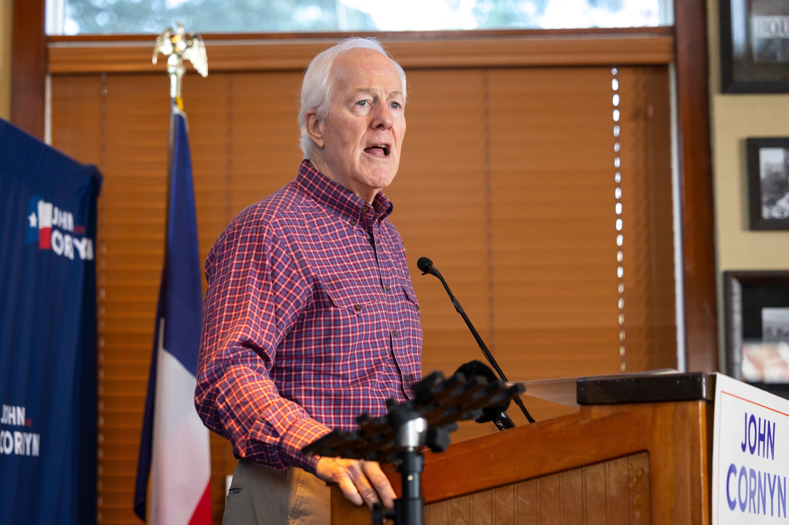 Texas GOP Sen. Cornyn tries to hold his seat while Democrats Crockett, Talarico face off for Senate
