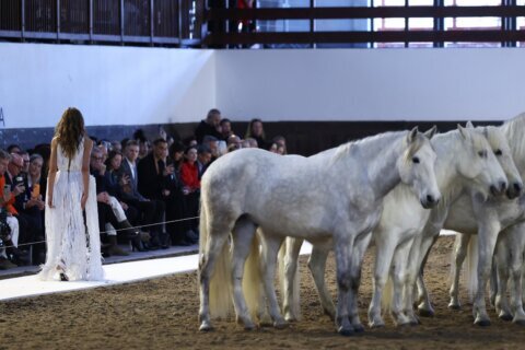 Stella McCartney lets horses steal the show — and makes her point in Paris without saying a word