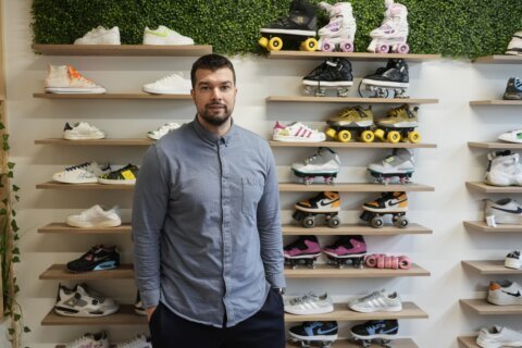 A nonprofit in France is fighting fast-fashion waste, one sneaker at a time