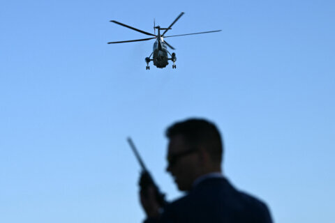 Unidentified drones spotted over DC military base