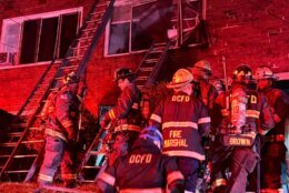 Fire breaks out in northeast D.C.