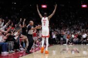 Kevin Durant passes Michael Jordan for No 5 on NBA scoring list in Rockets' win