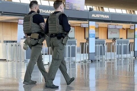 ICE officers deployed at Dulles Airport, as Trump tries to reduce screening lines during partial government shutdown