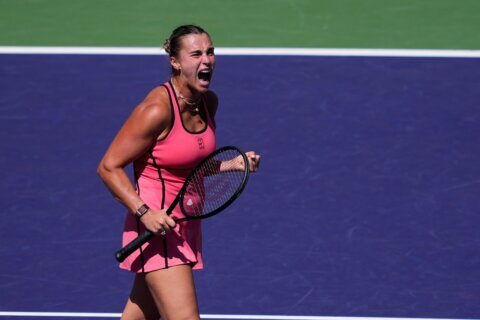 World No. 1 Aryna Sabalenka rallies to beat Elena Rybakina for 1st title at Indian Wells