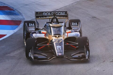 Kyle Kirkwood wins another IndyCar street race, this one to be first winner in Arlington