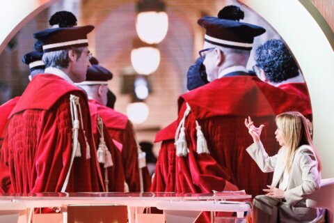 Italy’s justice referendum becomes a high stakes test for conservative Premier Giorgia Meloni